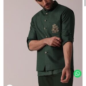 Dark Green Kurta